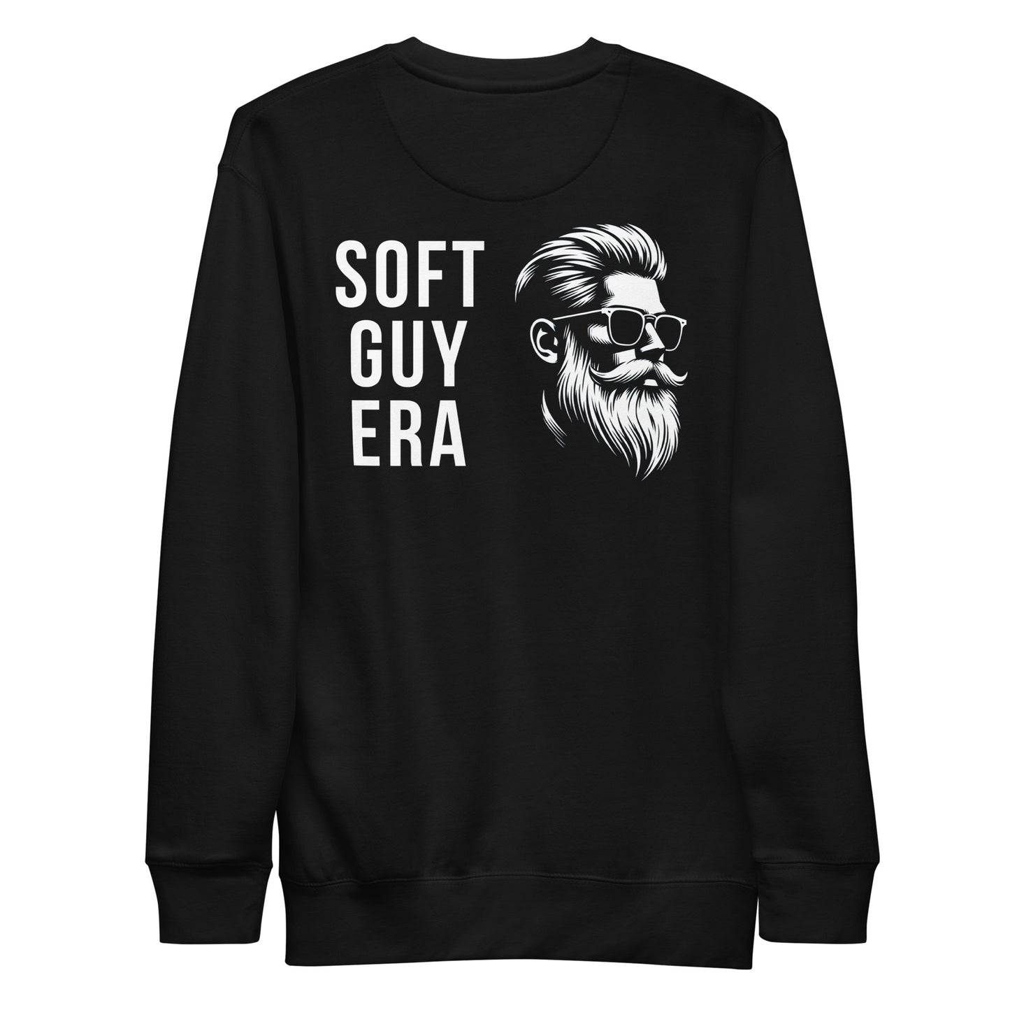 SGE -Sweatshirt -Soft Guy Era Face -Back -Black