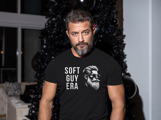 SGE -T-shirt -Soft Guy Era -Front -Black