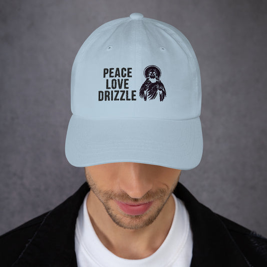 SGE -Hat -Peace Love Drizzle -white