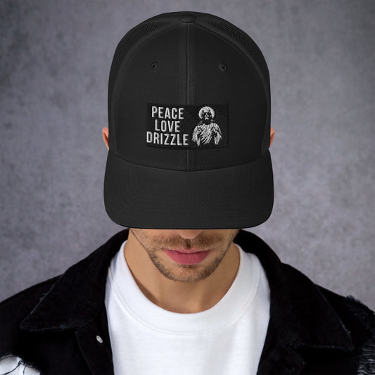 SGE -Cap -Peace Love Drizzle -black